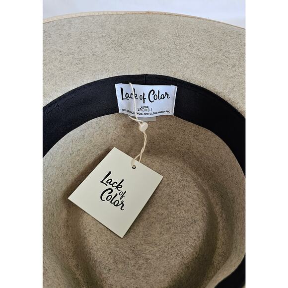 Lack of Color Carlo Speckled Grey Rancher hat (Ivory) main image 9